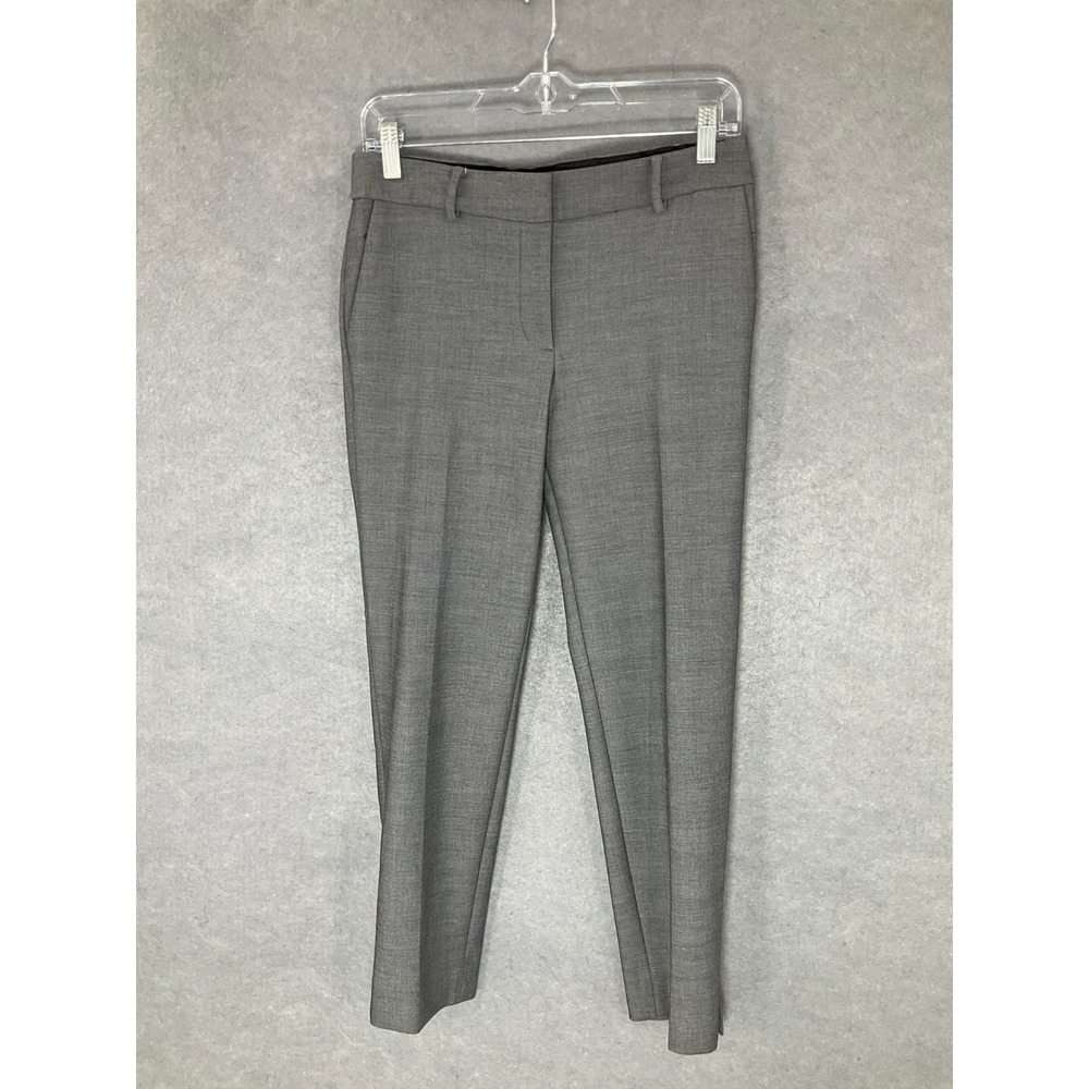 Talbots Hampshire Ankle Pants Gray Career Dress Pants‎ Size 2P Petite